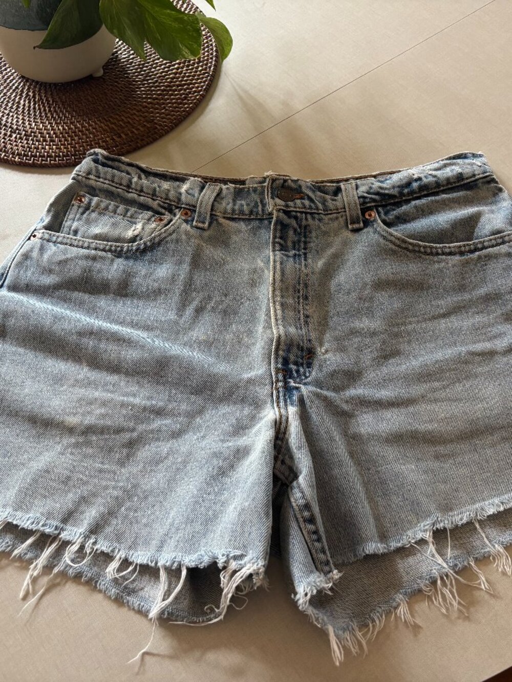 Vintage Levi Jean Shorts in Size 8 Equivalent